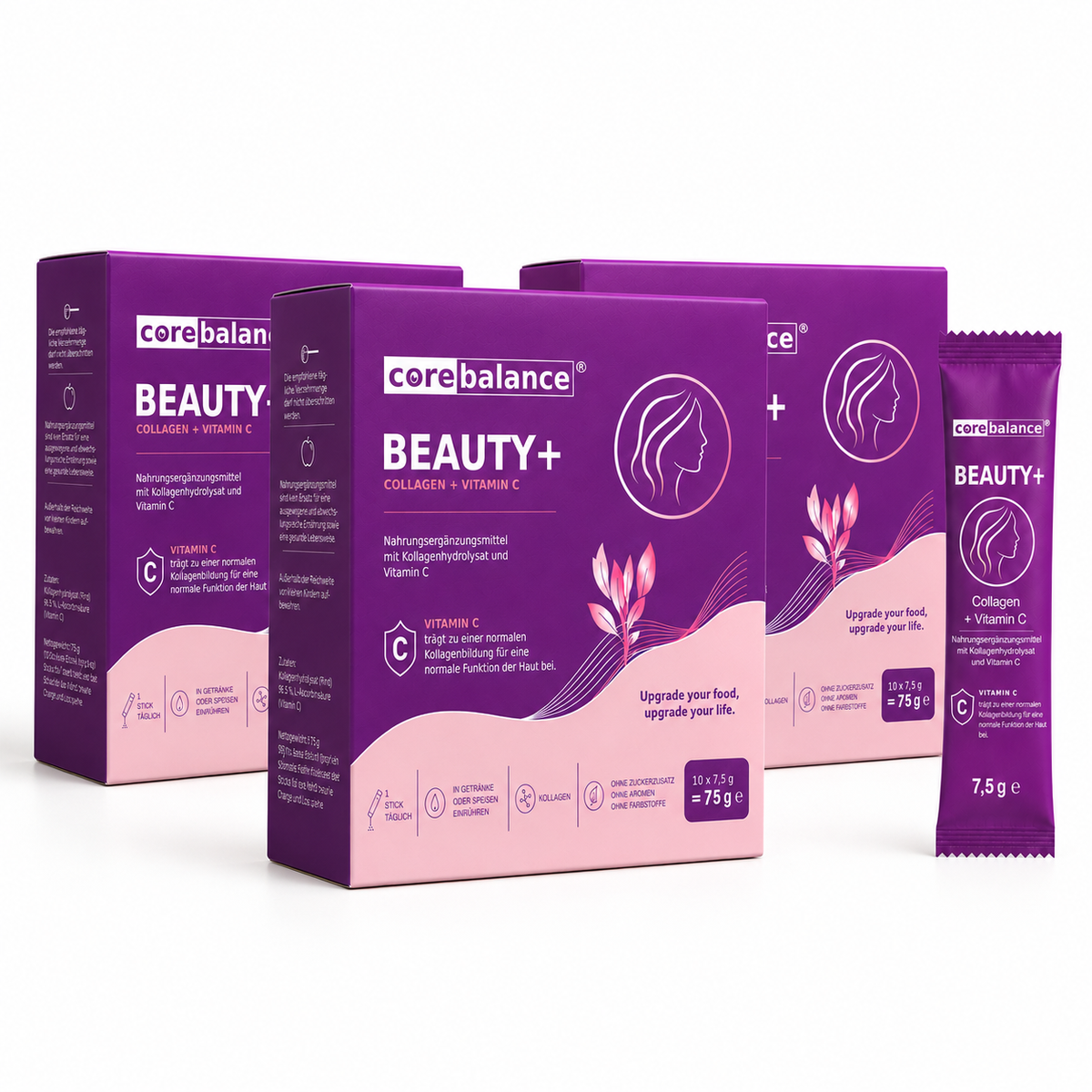Beauty+ | 3er-Pack | 30 Sticks | 30 Tage | Bestseller | 14 % sparen
